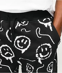 Empyre Doodles Black & White Jogger Sweatpants