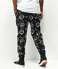 Empyre Doodles Black & White Jogger Sweatpants
