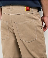 Empyre Double Knee Khaki Canvas Skate Pants