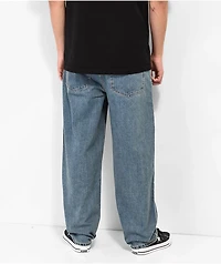 Empyre Double Knee Medium Blue Skate Jeans