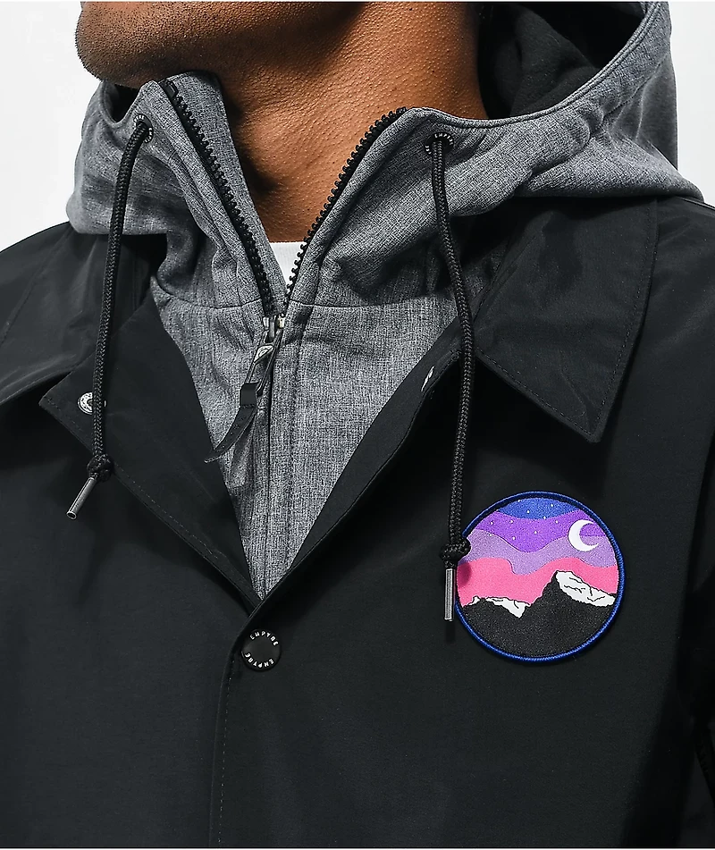 Empyre Downpour Black & Grey 10K Snowboard Jacket