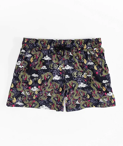 Empyre Dragons Black Mesh Shorts
