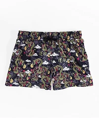 Empyre Dragons Black Mesh Shorts