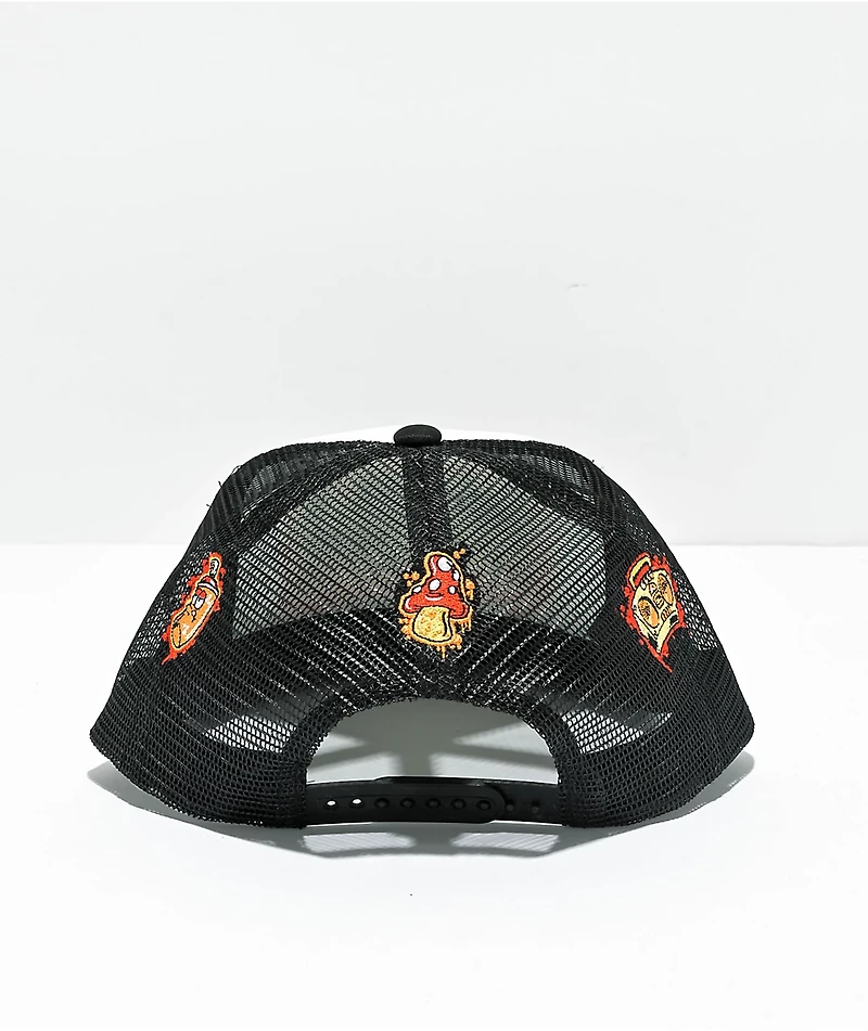 Empyre Drizzle Graffiti Black Trucker Hat