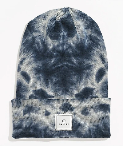 Empyre Drone Blue & Grey Tie Dye Beanie