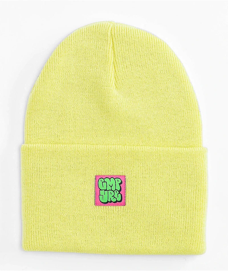 Empyre Drone Canary Yellow Beanie