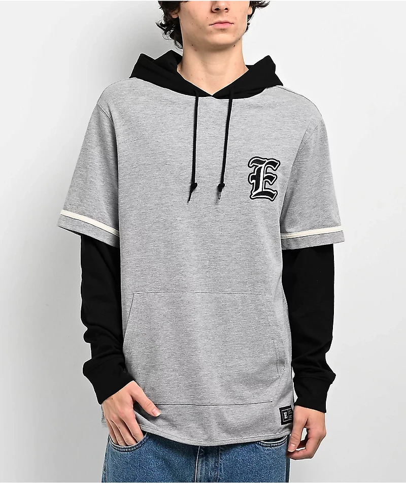 Empyre Dug Out Black & Grey 2fer Hoodie