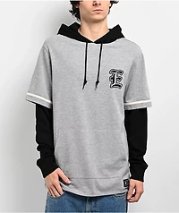 Empyre Dug Out Black & Grey 2fer Hoodie