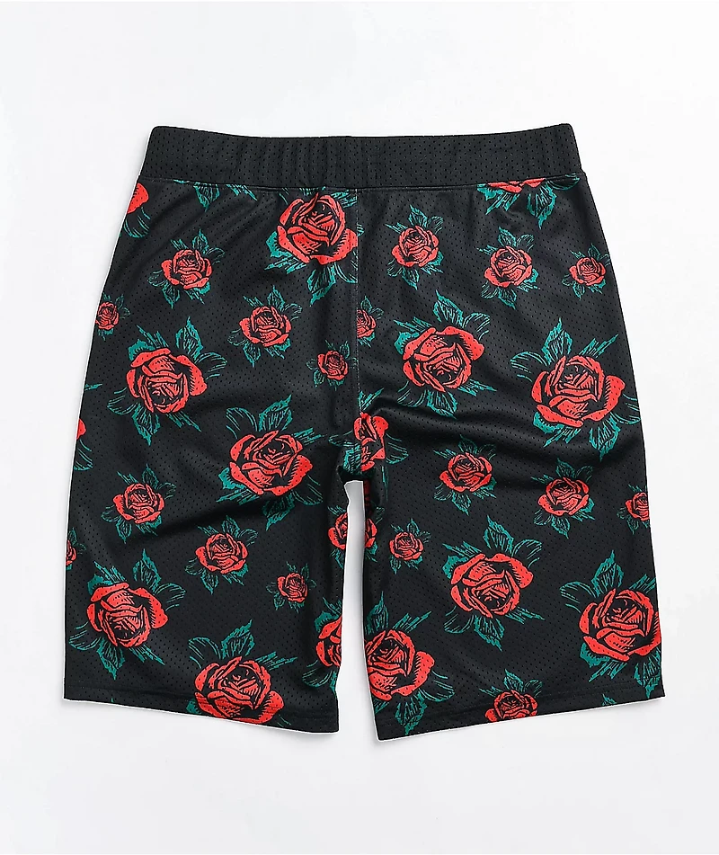 Empyre Duncan Black & Rose Sweat Shorts