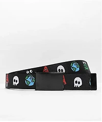 Empyre Earthly Black Web Belt