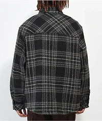 Empyre Eddy Black, Grey & Yellow Flannel T-Shirt