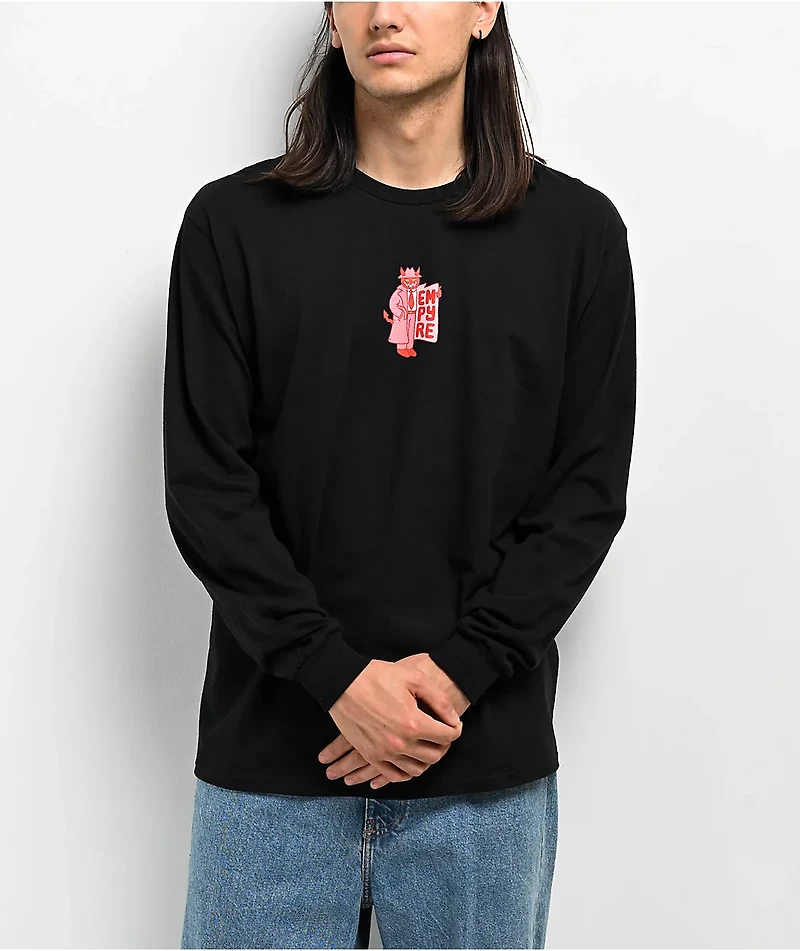 Empyre Eek Black Long Sleeve T-Shirt
