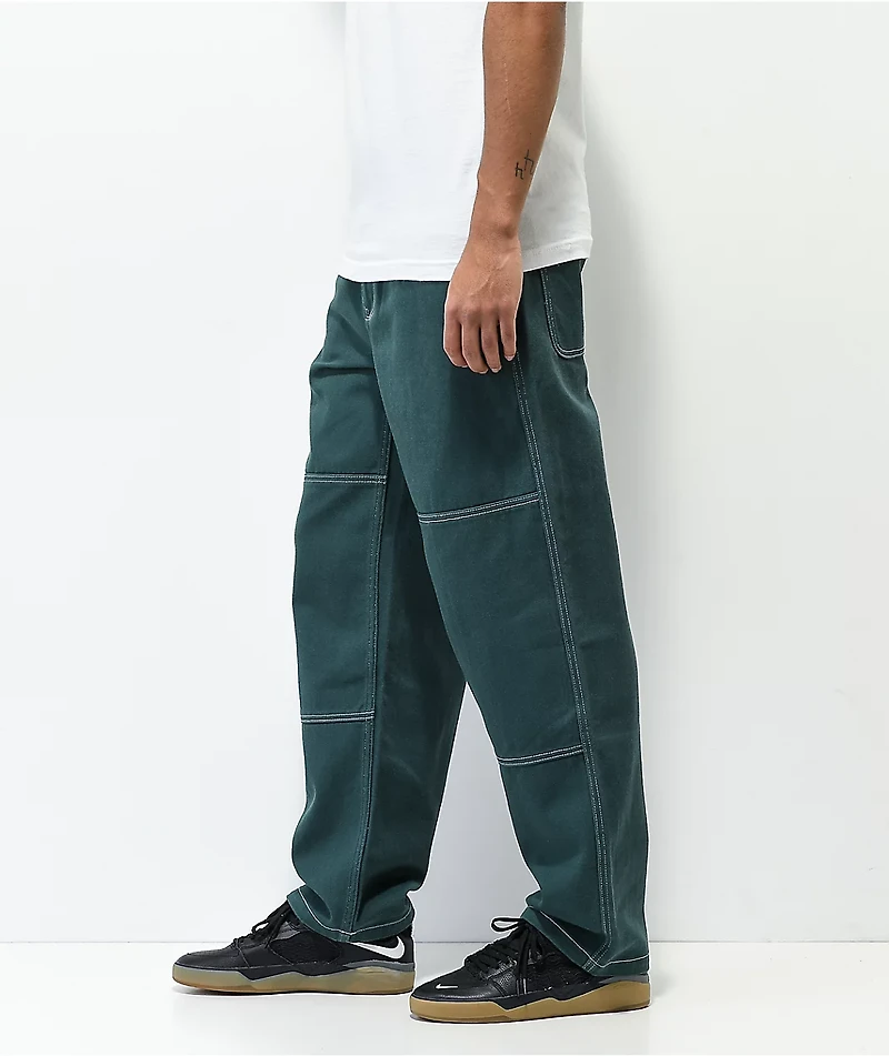 Empyre Emerald Green Carpenter Skate Jeans