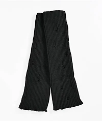 Empyre Euna Distressed Black Leg Warmers