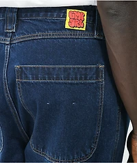 Empyre Evening Loose Fit Dark Blue Utility Skate Jeans
