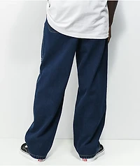 Empyre Evening Loose Fit Dark Blue Utility Skate Jeans