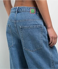 Empyre Extent Billie Low Rise Wide Leg Denim Jeans