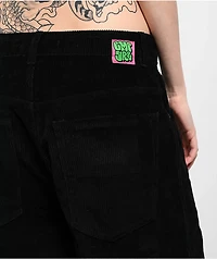 Empyre Extent Black Corduroy Wide Leg Pants