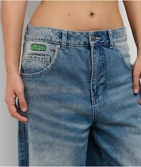 Empyre Extent Winne Light Wash Wide Leg Jeans