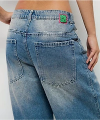 Empyre Extent Winne Light Wash Wide Leg Jeans