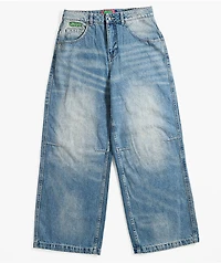 Empyre Extent Winne Light Wash Wide Leg Jeans