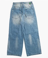 Empyre Extent Winne Light Wash Wide Leg Jeans