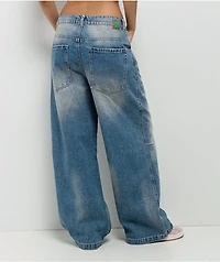 Empyre Extent Winne Light Wash Wide Leg Jeans