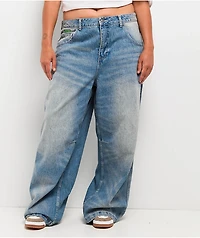 Empyre Extent Winnie Light Wash Wide Leg Jeans