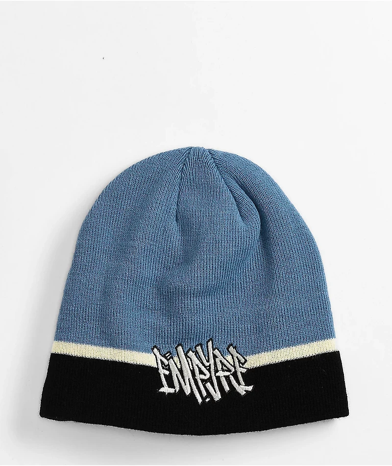 Empyre Fader Skully Blue & Black Beanie