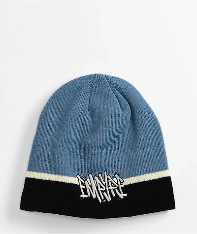 Empyre Fader Skully Blue & Black Beanie
