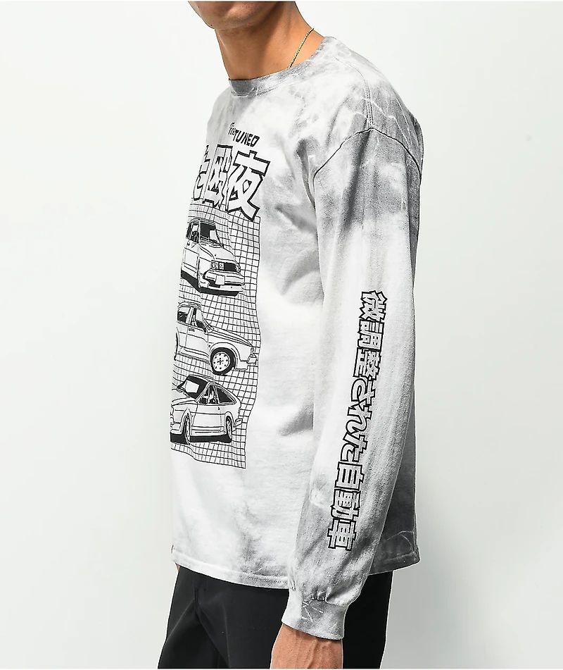 Empyre Fine Tuned White Dye Long Sleeve T-Shirt