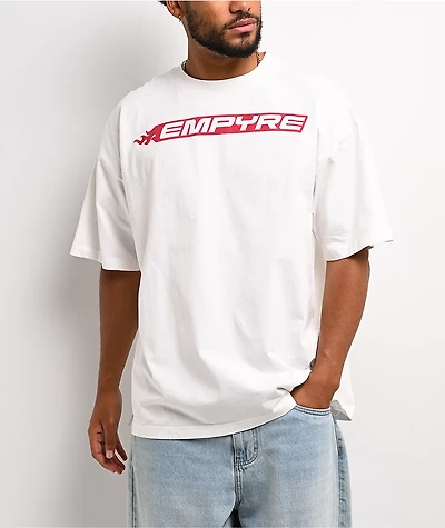 Empyre Fire Logo White T-Shirt