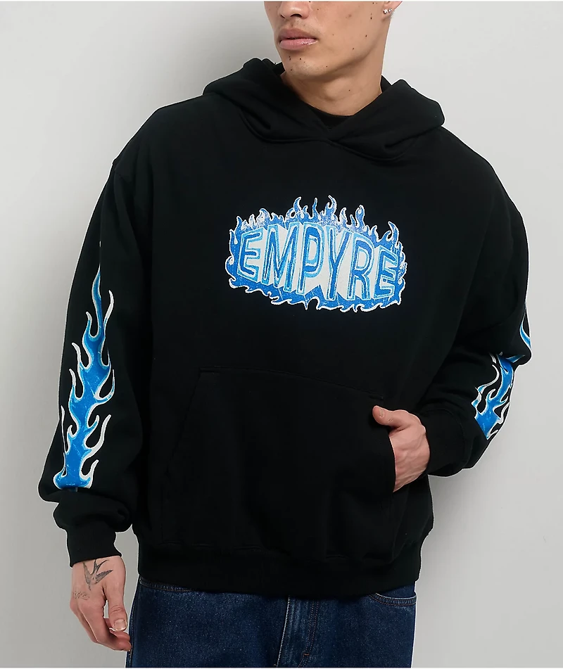 Empyre Flame Thrower Black Hoodie