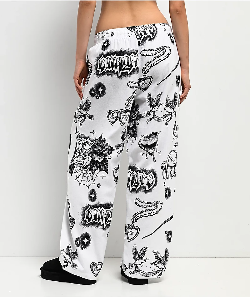 Empyre Flash! White Lounge Pants
