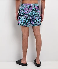 Empyre Floater Leopard Blue Board Shorts