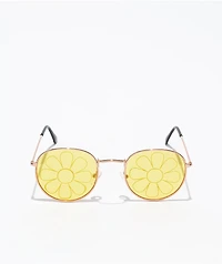 Empyre Flora Yellow Sunglasses