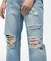 Empyre Frankie Light Wash Dad Jeans