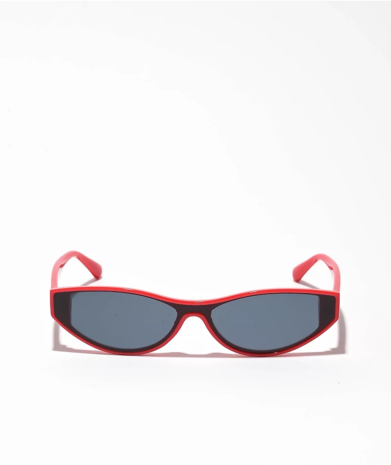 Empyre Frankie Red Square Cat Eye Sunglasses