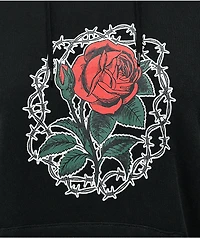 Empyre Fredia Day & Night Dark Grey Wash Hoodie