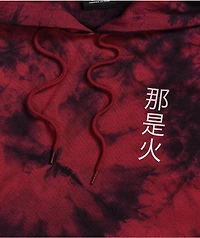 Empyre Fredia Dragon Red Tie Dye Hoodie