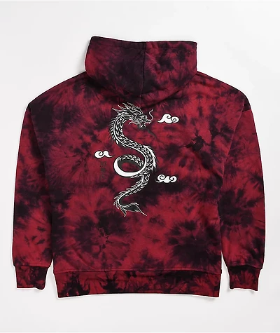 Empyre Fredia Dragon Red Tie Dye Hoodie