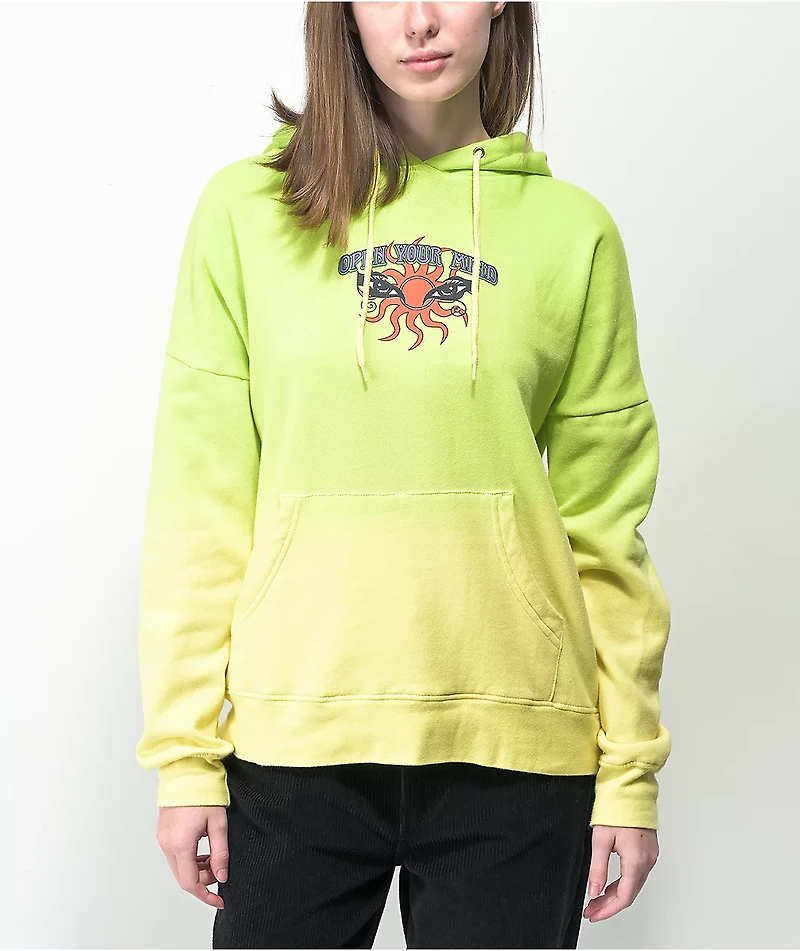 Empyre Fredia Open Your Mind Green Hoodie