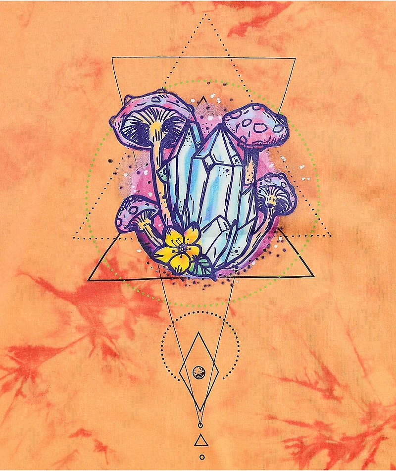 Empyre Fredia Orange Tie Dye Hoodie