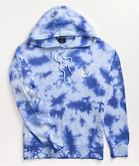 Empyre Fredia Skull Blue Tie Dye Hoodie