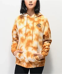 Empyre Fredia Trip Orange Tie Dye Hoodie