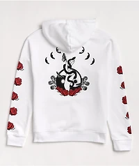Empyre Fredia Yin Yang White Hoodie