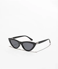 Empyre Freida Chain Black Cat Eye Sunglasses