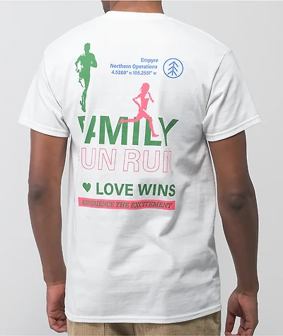 Empyre Fun Run White T-Shirt
