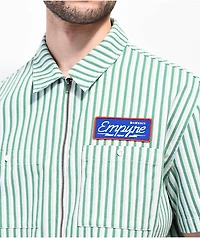 Empyre Glen Green Stripe Short Sleeve Shirt