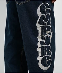 Empyre Graff Blue Denim Skate Jeans